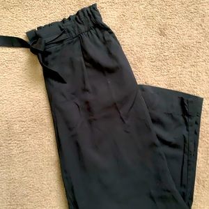 H&M Black Flared Trousers